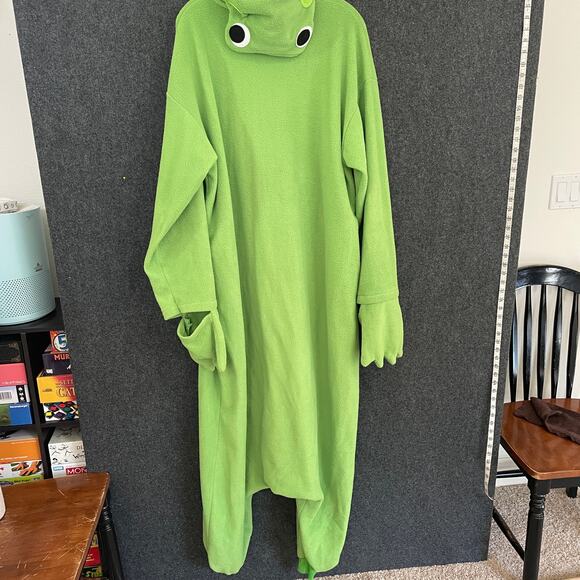 Silver Lilly Frog "Prince Naveen" Inspired Jumpsuit Costume Size XL - Picture 3 of 12